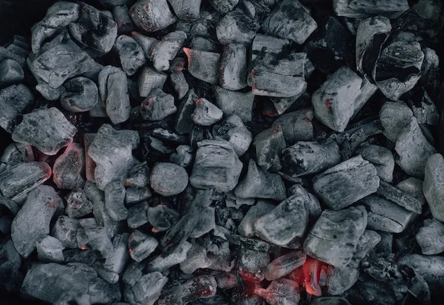 Un tas de charbon
