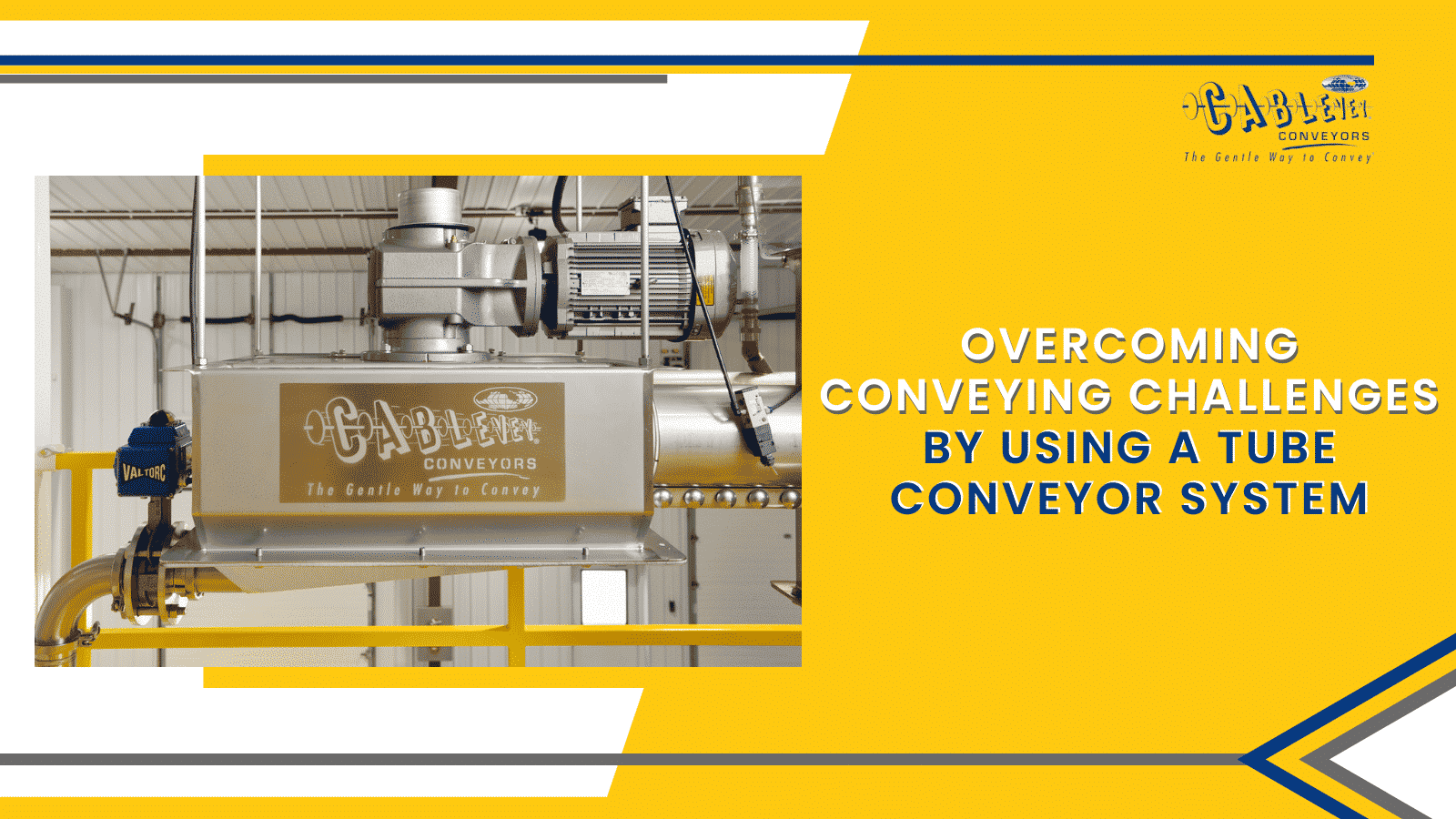 Overcoming Conveying Challenges By Using A Tube Conveyor System