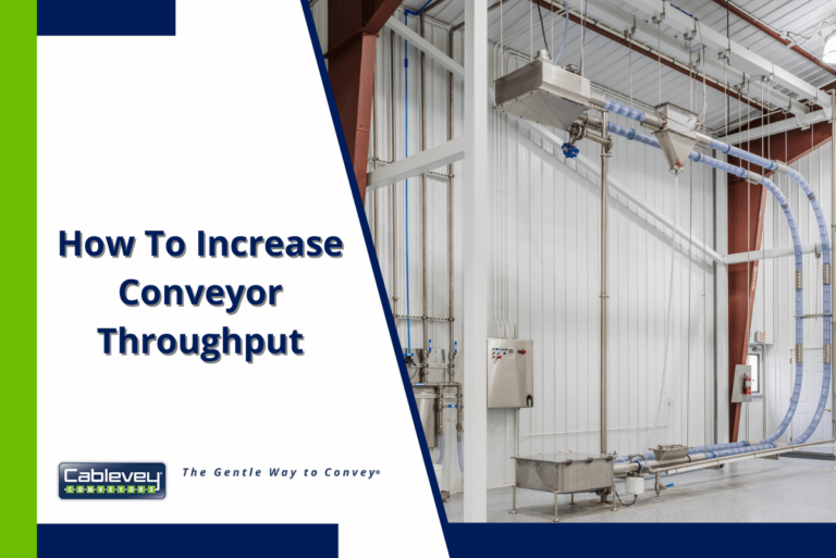 How to Increase Conveyor Throughput Cablevey Conveyors